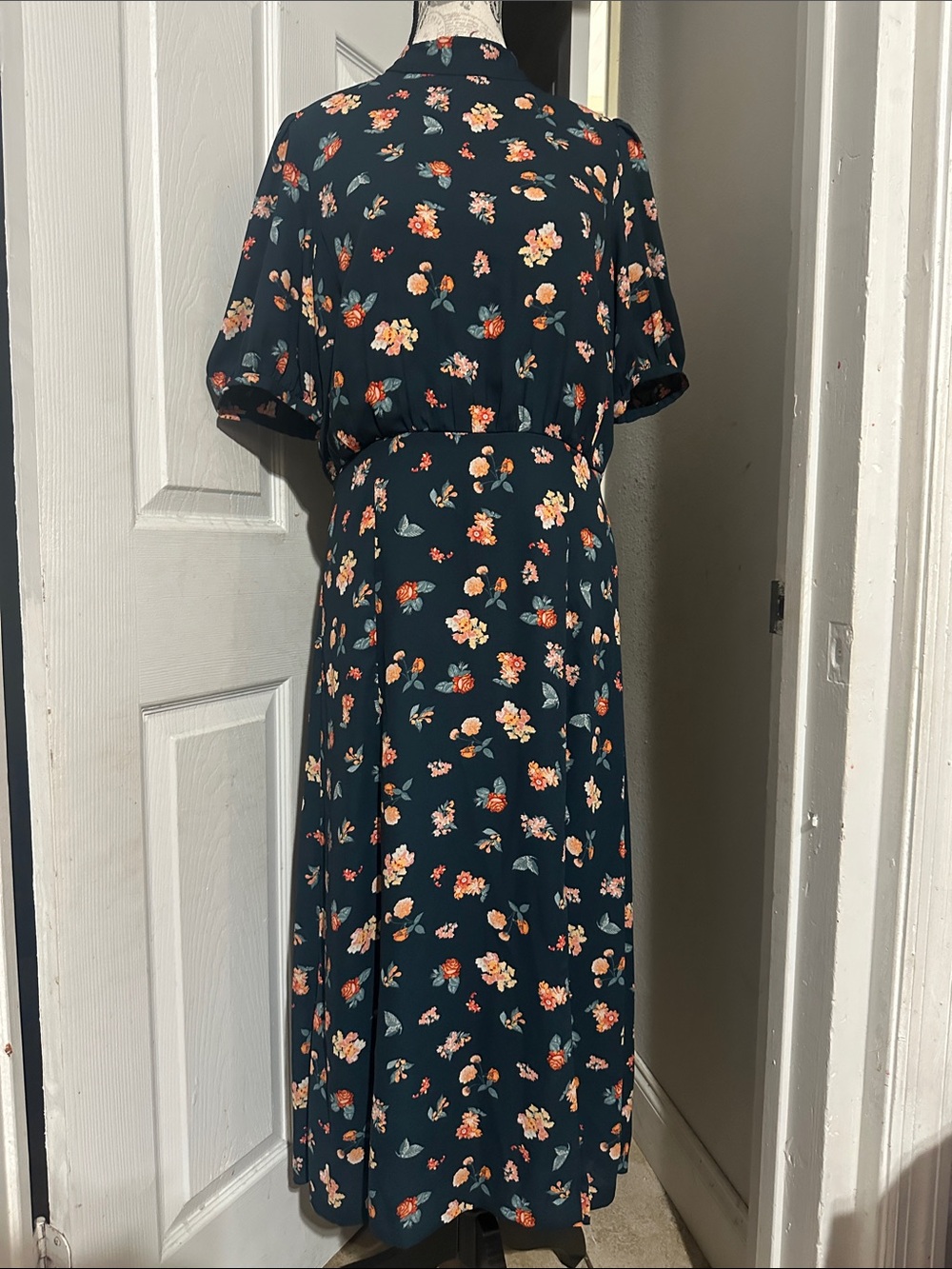 Ann Taylor Maxi Dress with Floral Print